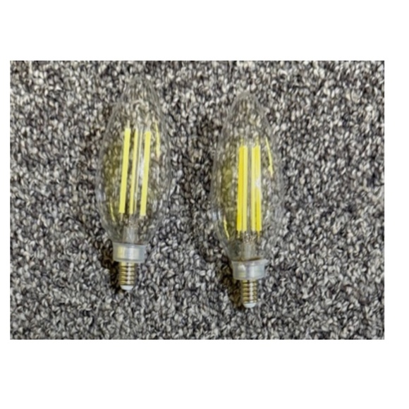 Feit Electric - LED Bulb - Clear Candelabra Blunt Tip - Picture 2 of 2